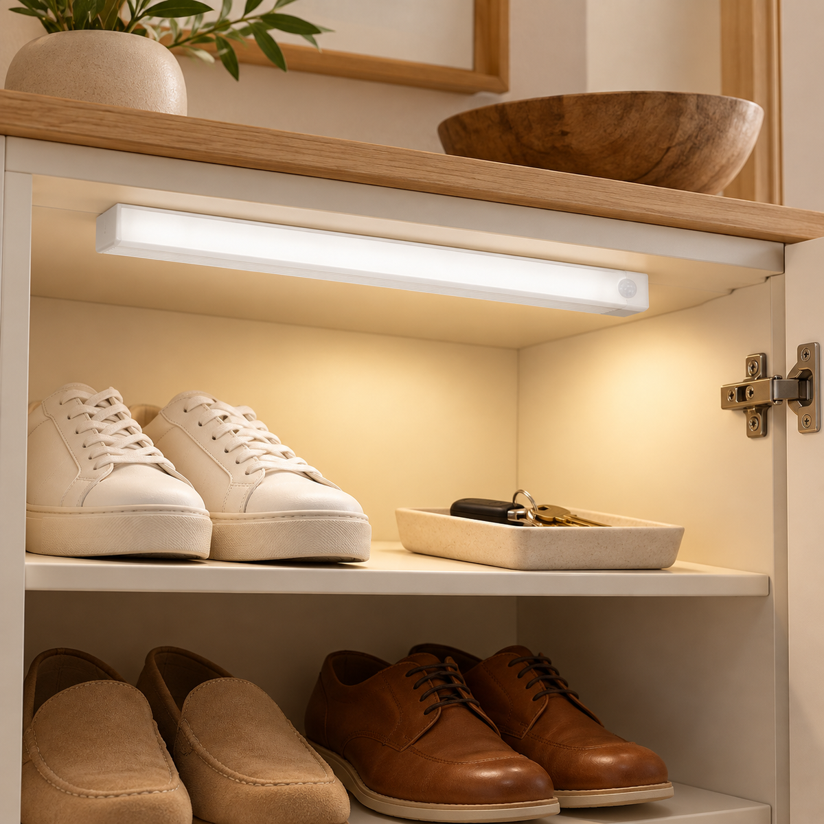 💡 Sensor Lights | Frosted-Finish | Kitchens | Homeowners | Soft White Glow