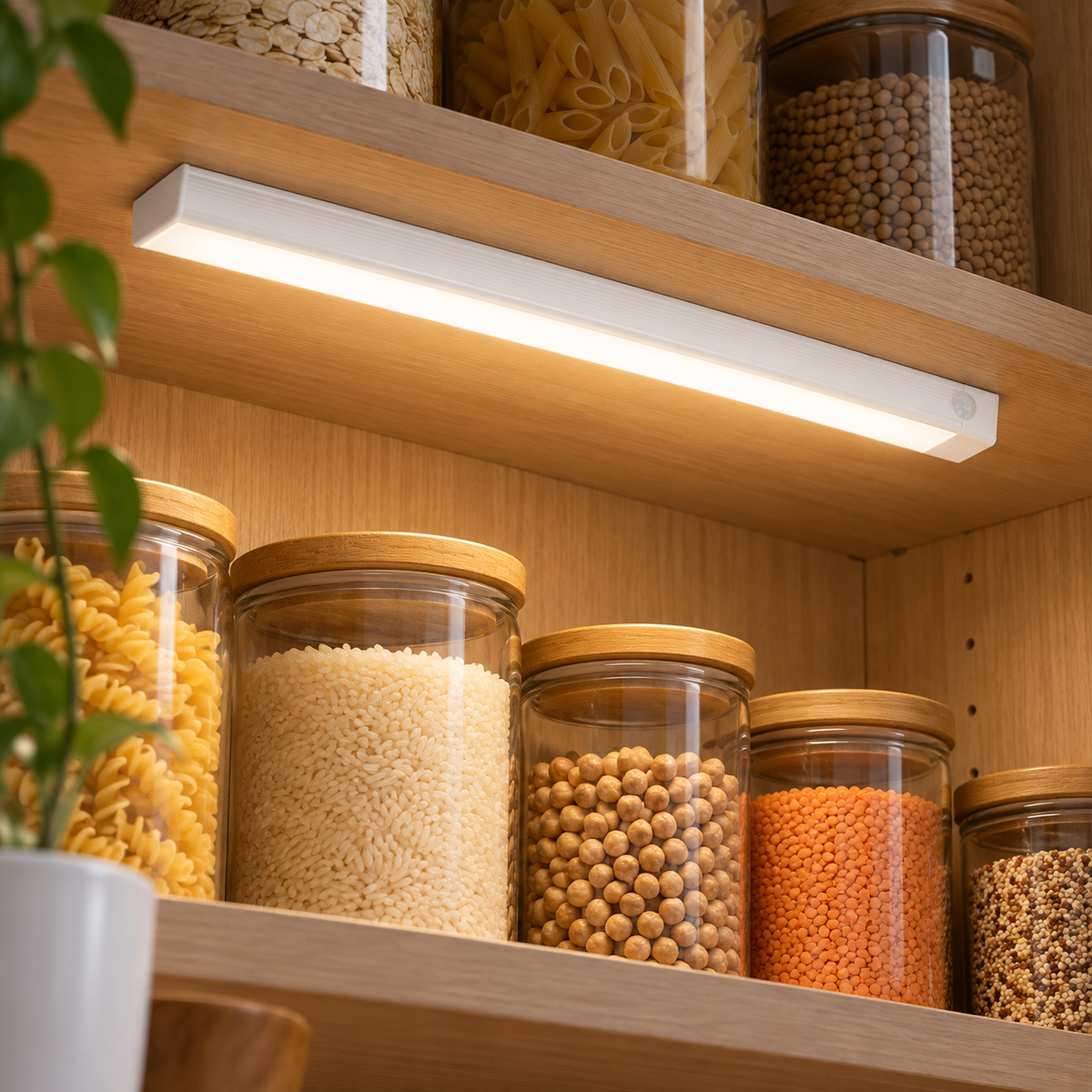 💡 Sensor Lights | Frosted-Finish | Kitchens | Homeowners | Soft White Glow