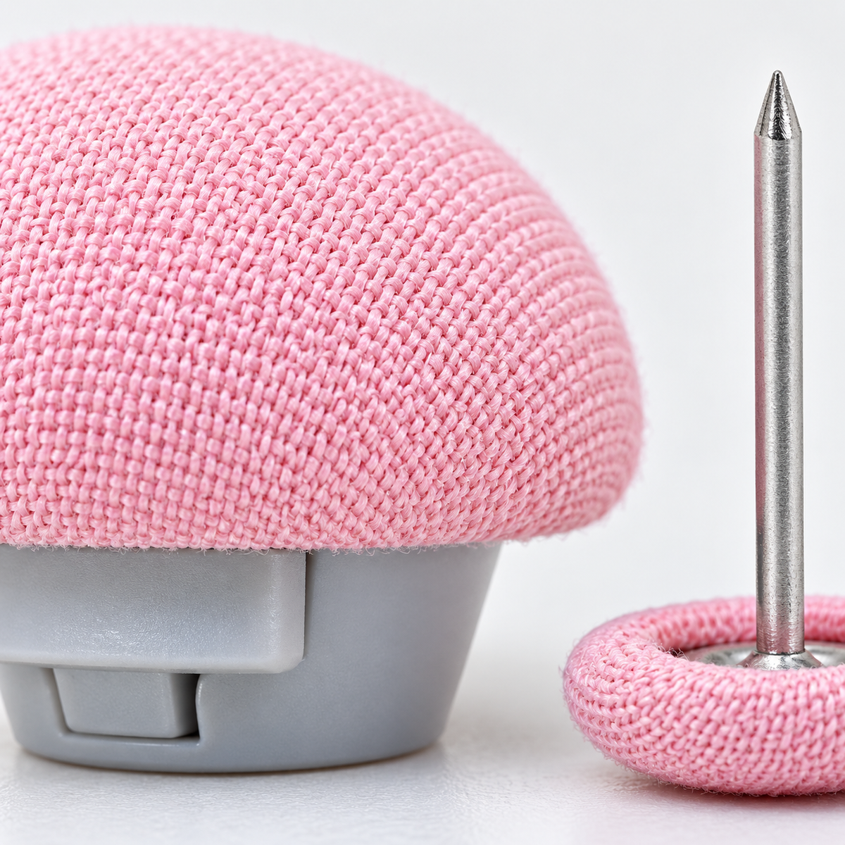 📌 Bedding Fasteners | Fabric | Bedrooms | Homeowners | Pink Mushroom Design