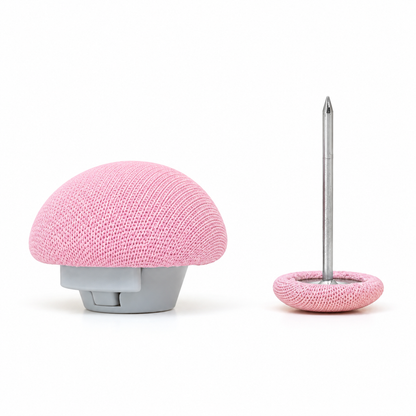 📌 Bedding Fasteners | Fabric | Bedrooms | Homeowners | Pink Mushroom Design