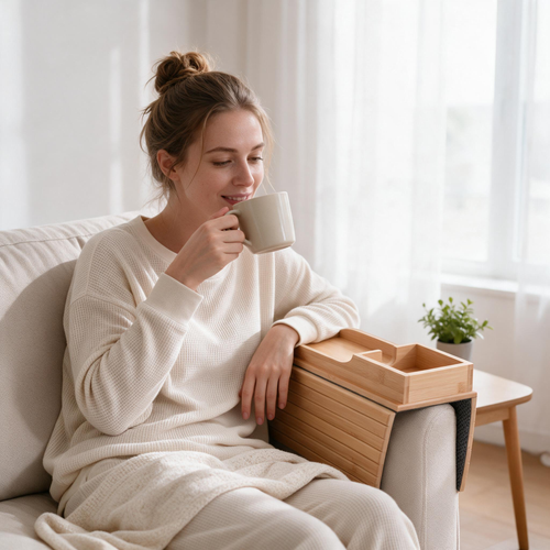 ☕ Cozy Upgrade | Bamboo | Sofa | For Homebodies | Natural Comfort