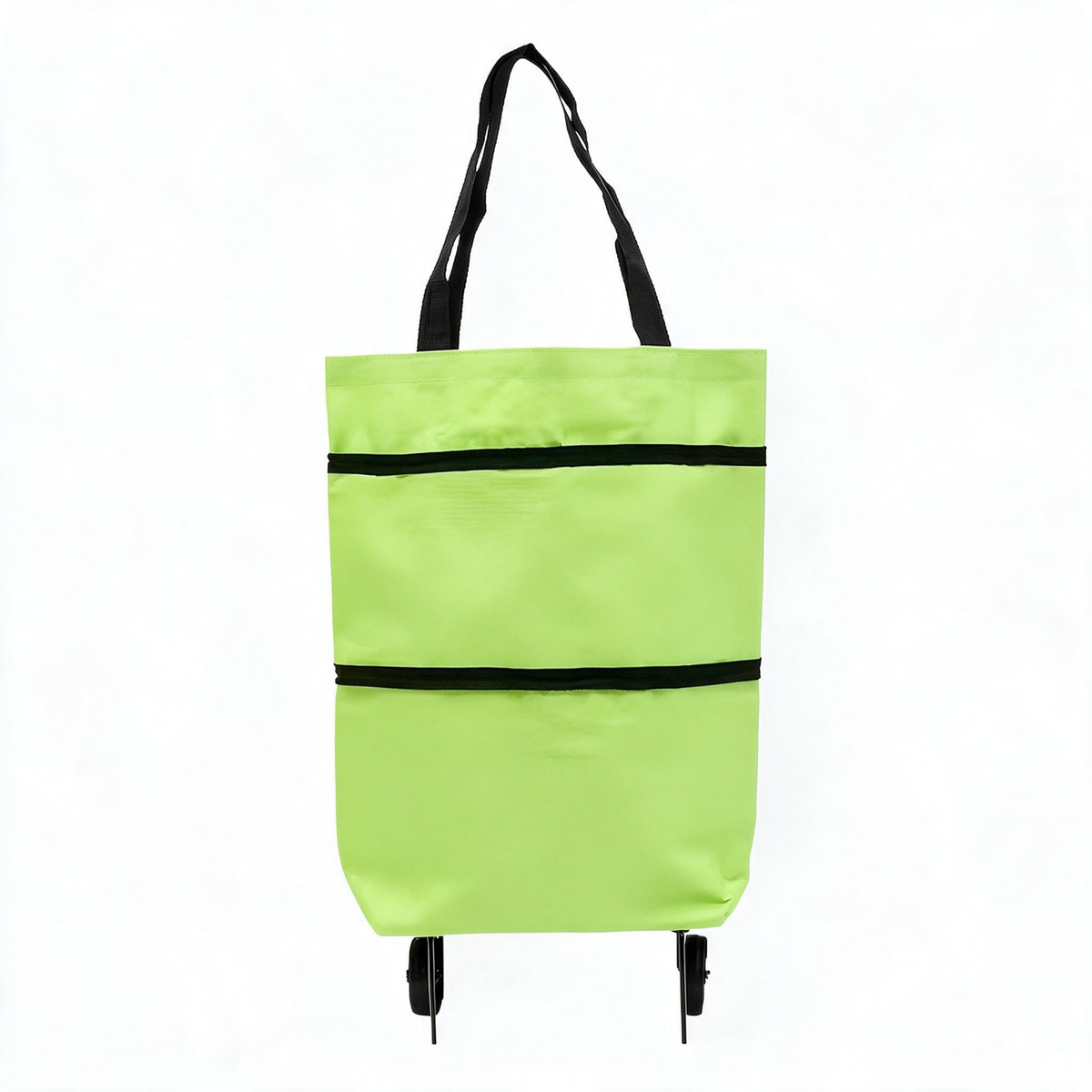 🛒 Shopping Cart | Fabric | Markets | Busy Moms | Bright Foldable Rolling Storage