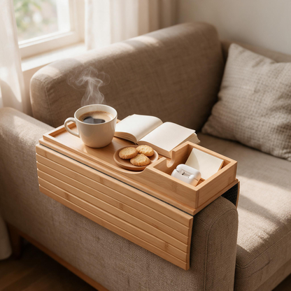 ☕ Cozy Upgrade | Bamboo | Sofa | For Homebodies | Natural Comfort