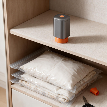 📦 Vacuum Bags | Plastic | Wardrobes | Families | Clear Space-Saving Organization